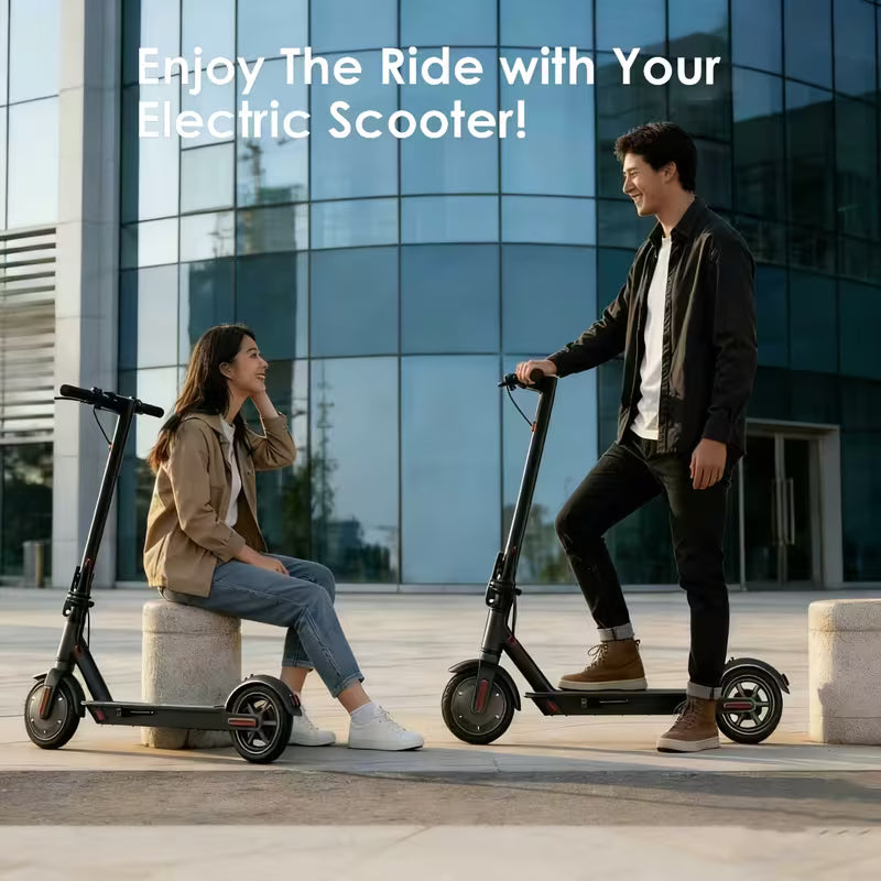 Urban Glide Essential – 350W Smart Electric Scooter | 19 MPH & 20-Mile Range | App-Connected Commuter