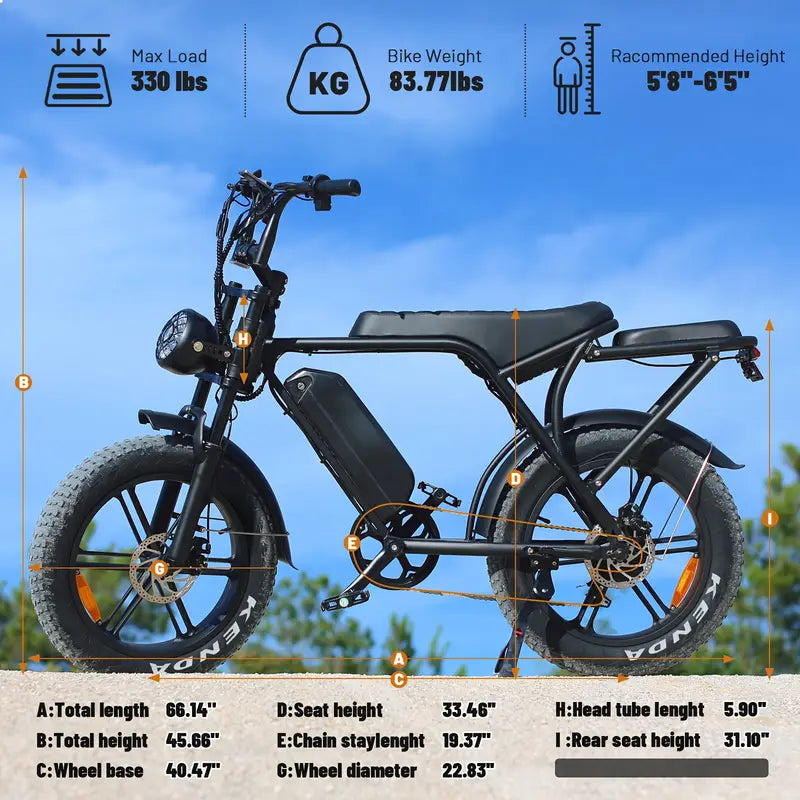 Ouxi V8 | 20"Tires | Single and Dual Battery | Fast & Versatile