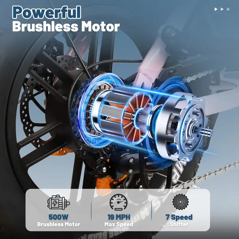 Ouxi V8 Mini | 16" Tires | Compact and Stylish