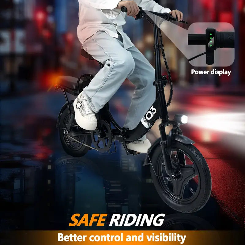 Folding Electric Bike 500W 14" Tires