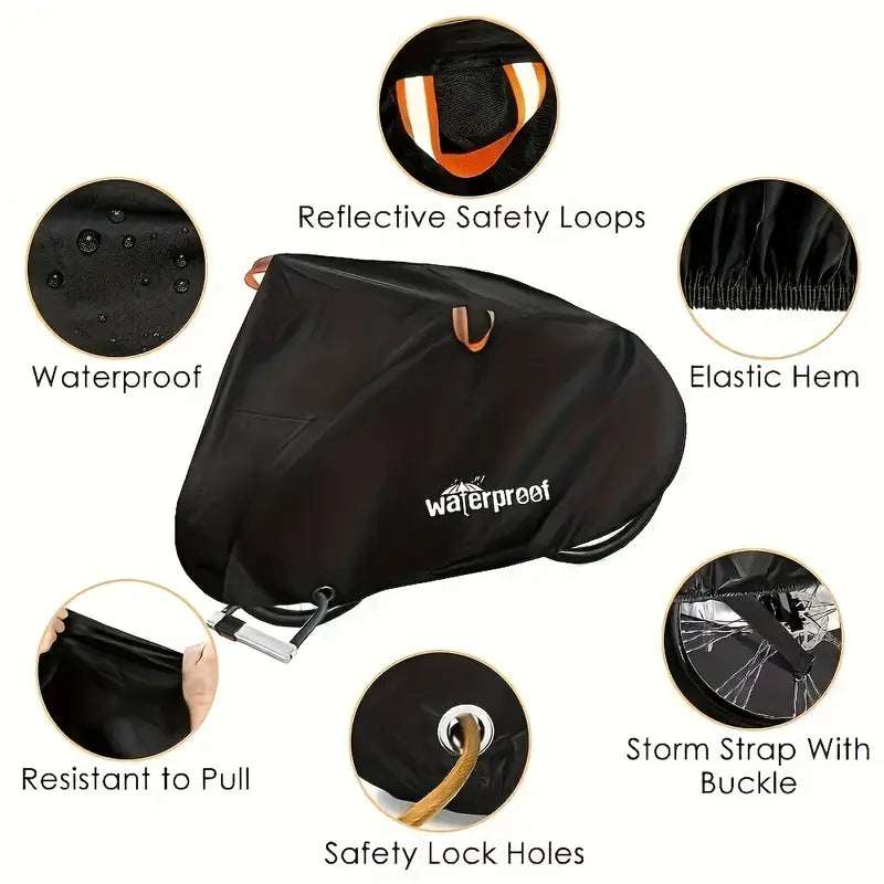 Heavy-Duty All-Weather Bike Cover