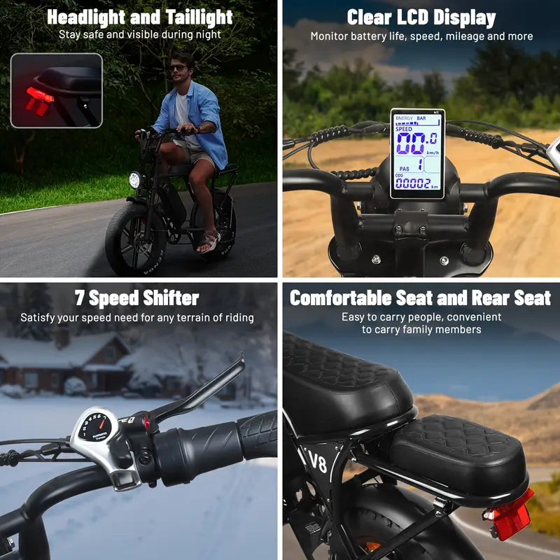 Ouxi V8 | 20"Tires | Single and Dual Battery | Fast & Versatile