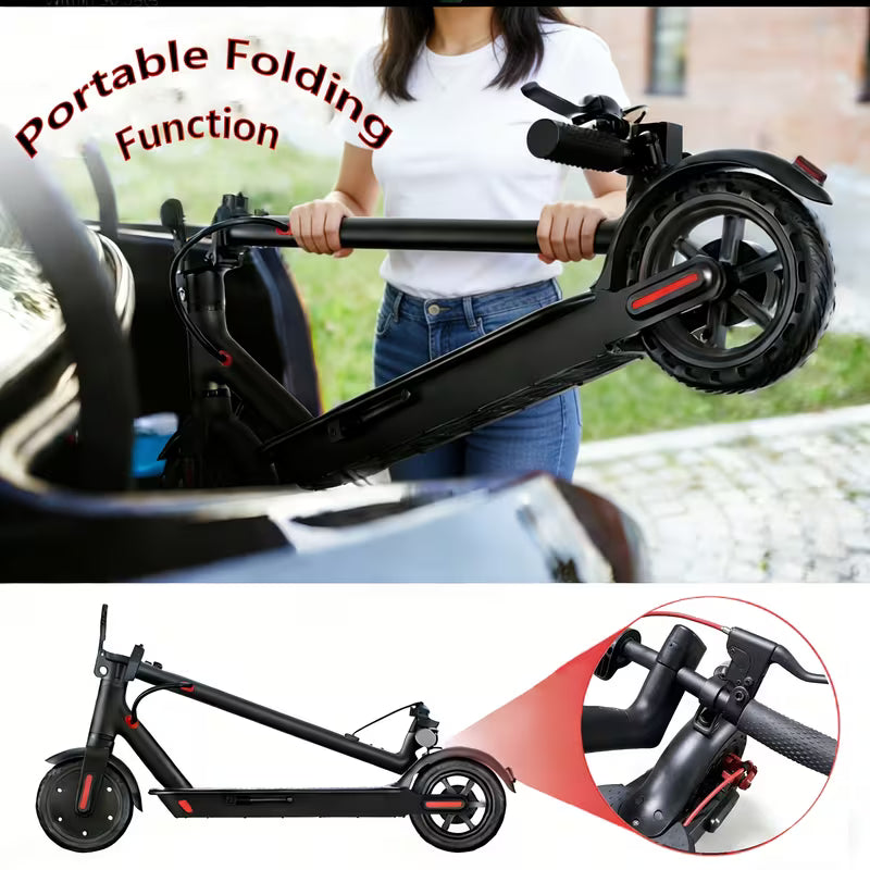 Urban Glide Essential – 350W Smart Electric Scooter | 19 MPH & 20-Mile Range | App-Connected Commuter