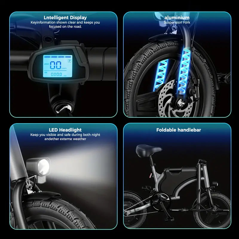 The Compact Cruiser | 14" Wheels | 18 MPH