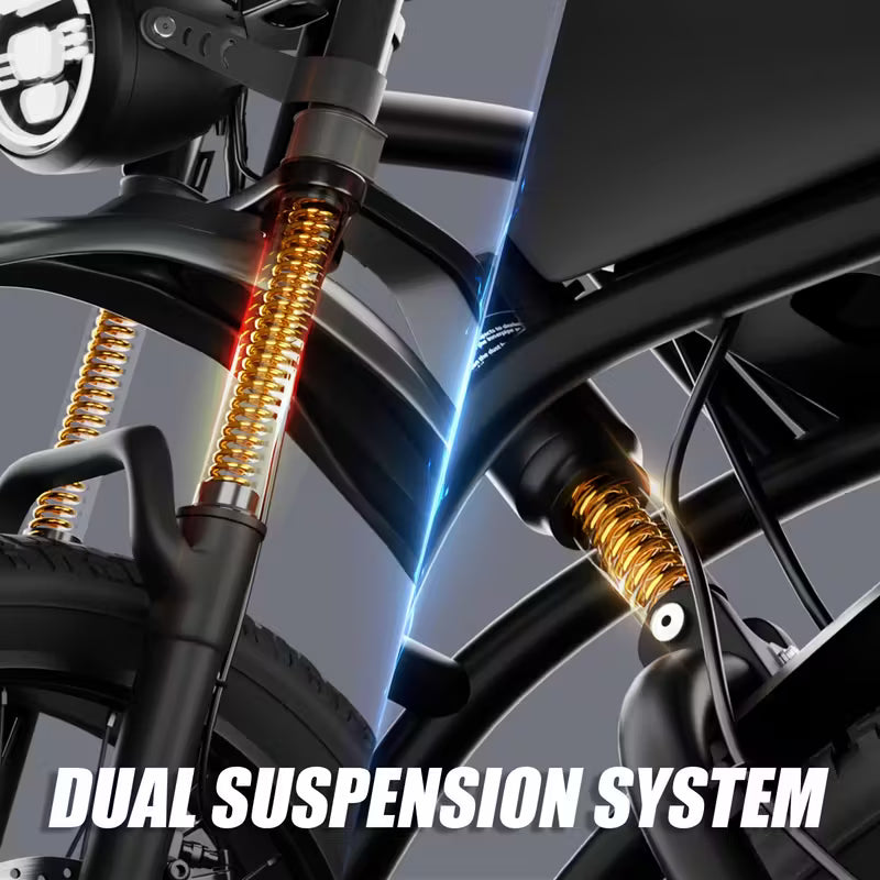 BIGNIU Ebike | 20" Tires | Stylish Mountain Bike