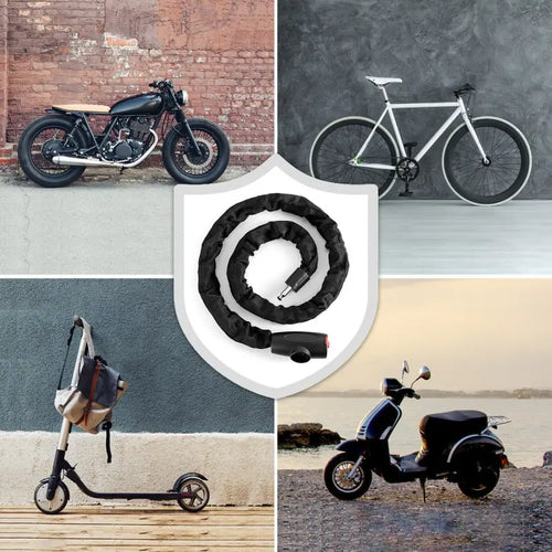 CURUK 4FT Heavy-Duty Anti-Theft Bike Chain Lock