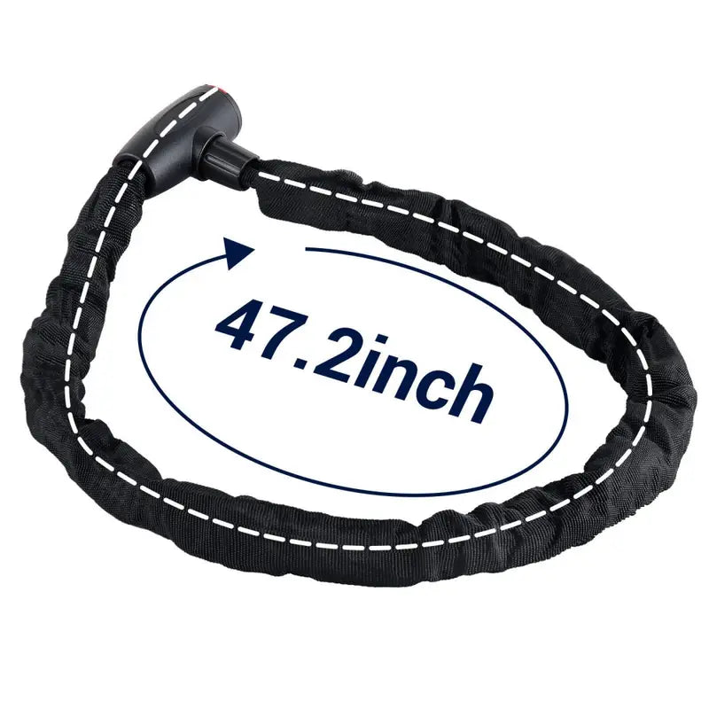 CURUK 4FT Heavy-Duty Anti-Theft Bike Chain Lock