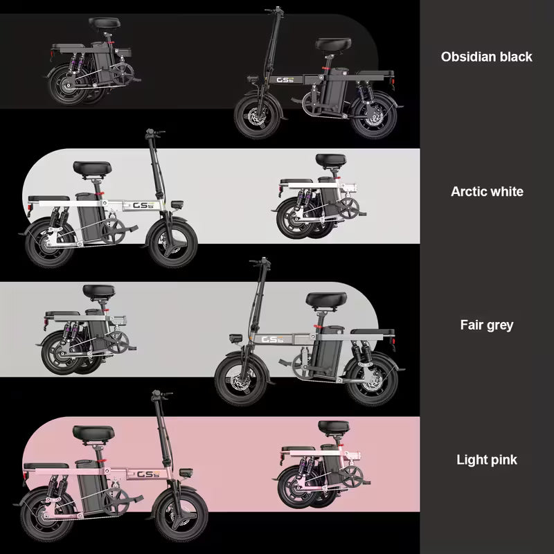 14" Folding CS5 - 20-26 MPH - 10-15 Miles Range