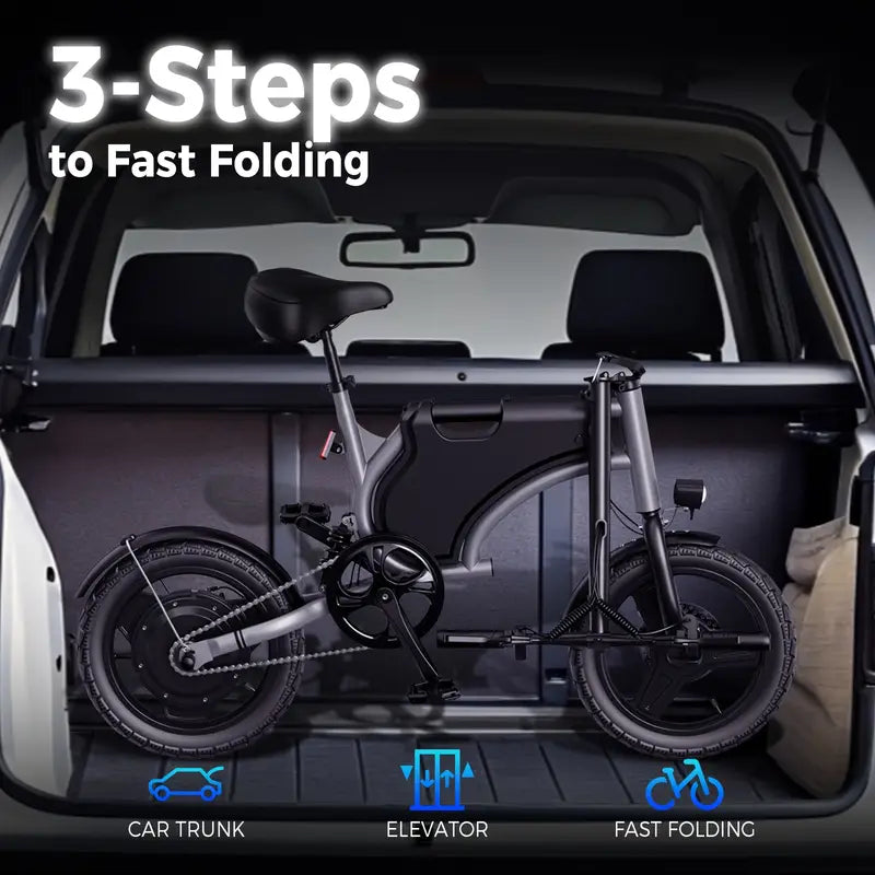 The Compact Cruiser | 14" Wheels | 18 MPH