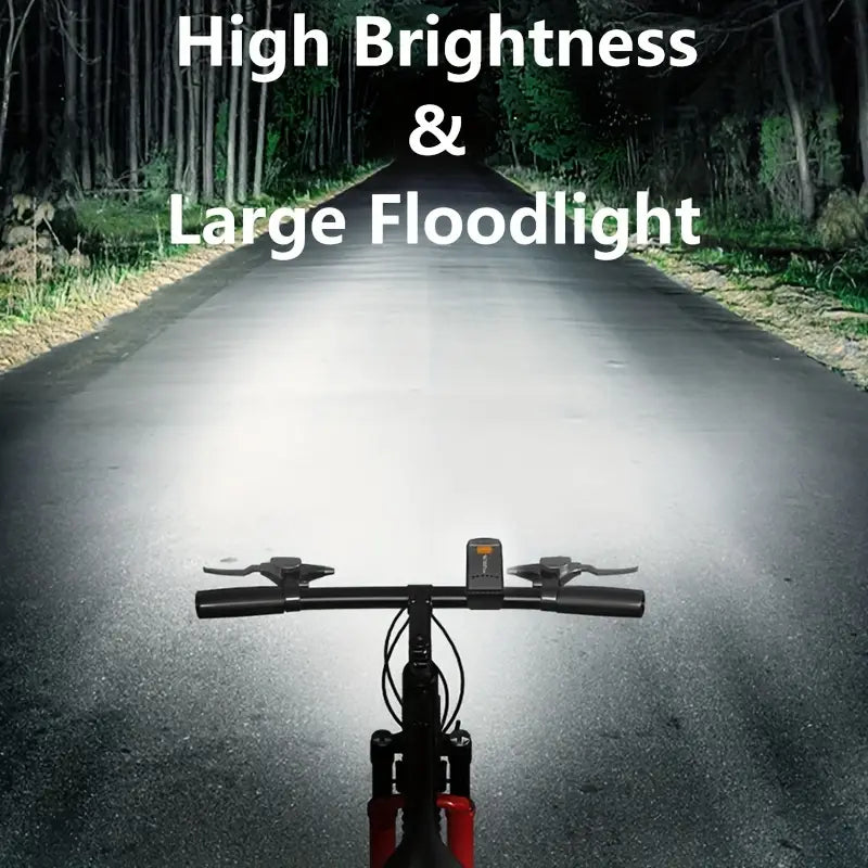 Smiling Shark USB Rechargeable Bike Light