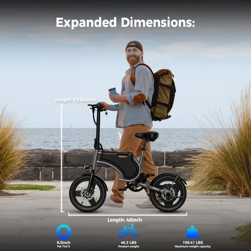 The Compact Cruiser | 14" Wheels | 18 MPH